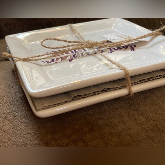 Appetizer Plates 2pc — ‘Don’t Complain Just Wine’ - Picture 13 of 13